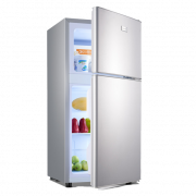 Двойной дверной холодильник PNG Высококачественное изображение