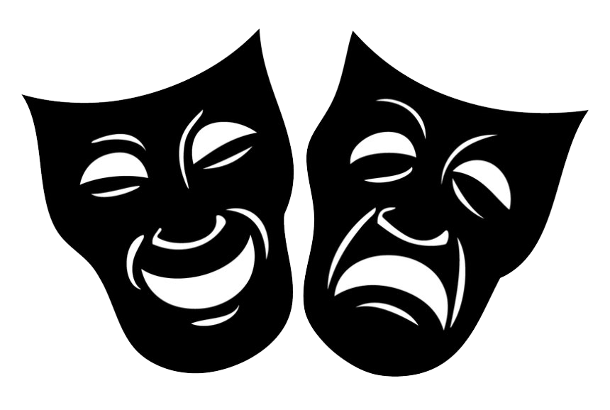 Drama Mask Theatre PNG Clipart