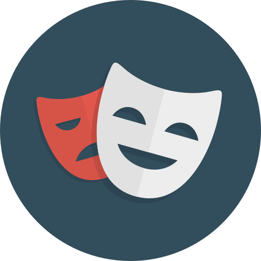 Drama Mask Theatre PNG Download Image