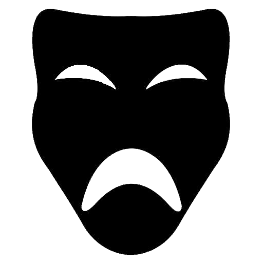 Drama Mask Theatre PNG HD Image