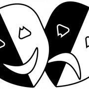 Drama Mask Theatre PNG Pic