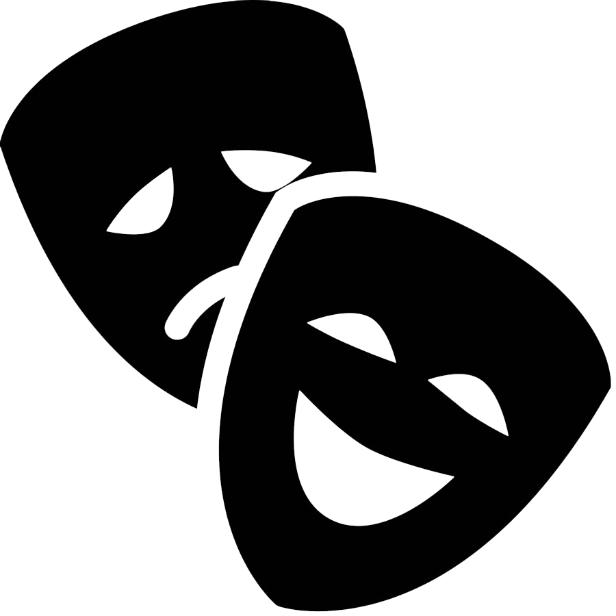 Drama Mask Theatre PNG Picture