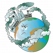 Earth Pollution PNG HD Image