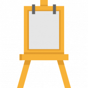 Easel -bord PNG Clipart