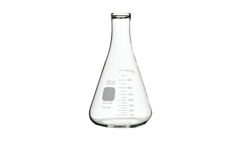Empty Laboratory Flask