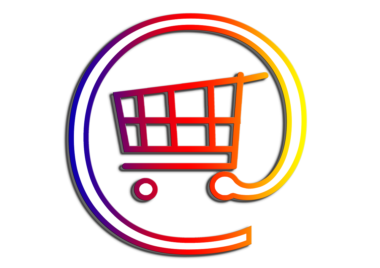 Empty Red Shopping Cart PNG High Quality Image