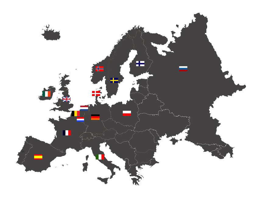 Europe Map PNG Image