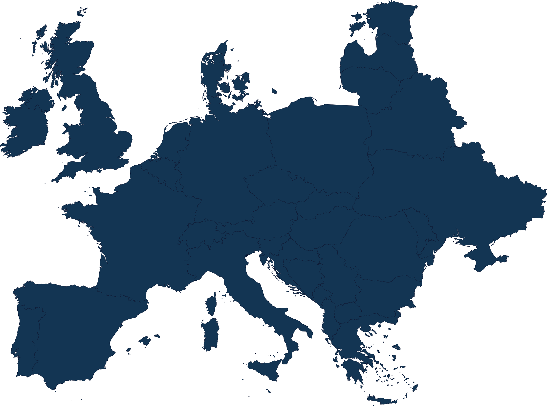 Europe Map PNG Picture