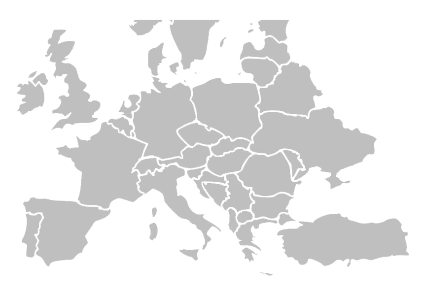 خريطة أوروبا PNG
