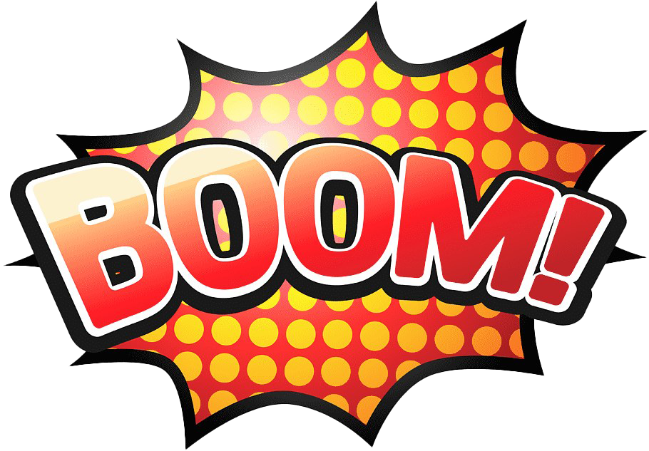 Explosion Boom PNG Free Image