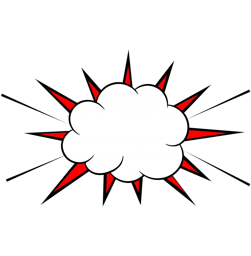 Explosion Boom PNG HD Image