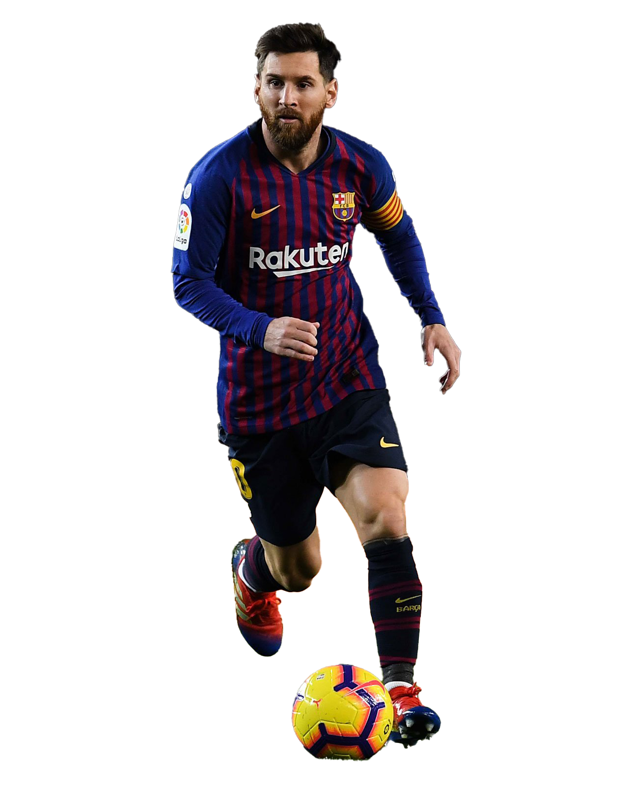 FC Barcelona Lionel Messi PNG File تحميل مجاني