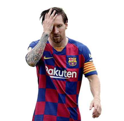 FC Barcelona Lionel Messi PNG Free Download