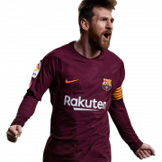 FC Barcelona Lionel Messi PNG Gambar