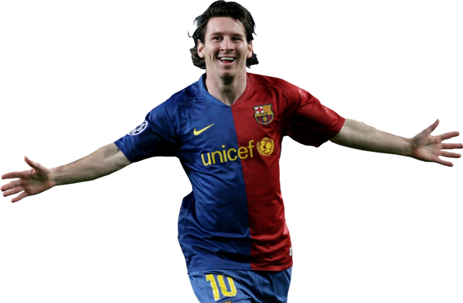 FC Barcelona Lionel Messi PNG