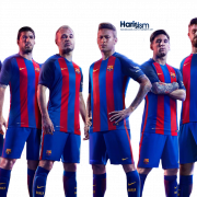 FC Barcelona Players PNG