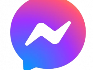 Facebook Messenger Logo PNG Mataas na kalidad ng imahe