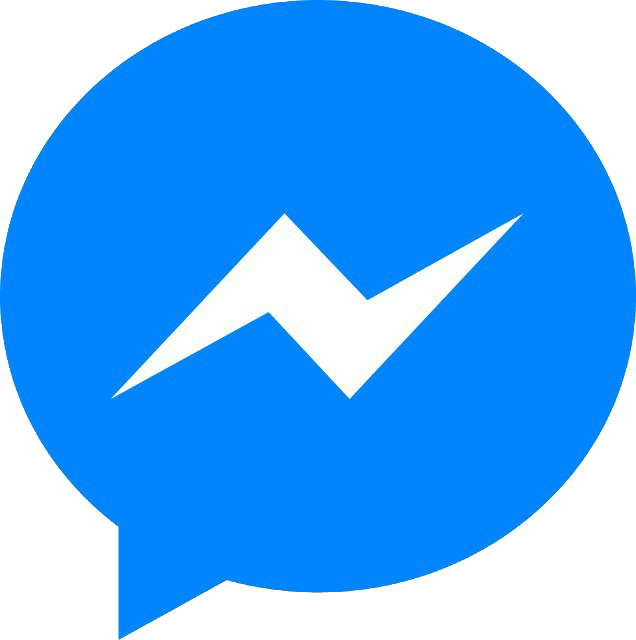 Logotipo do Facebook Messenger PNG
