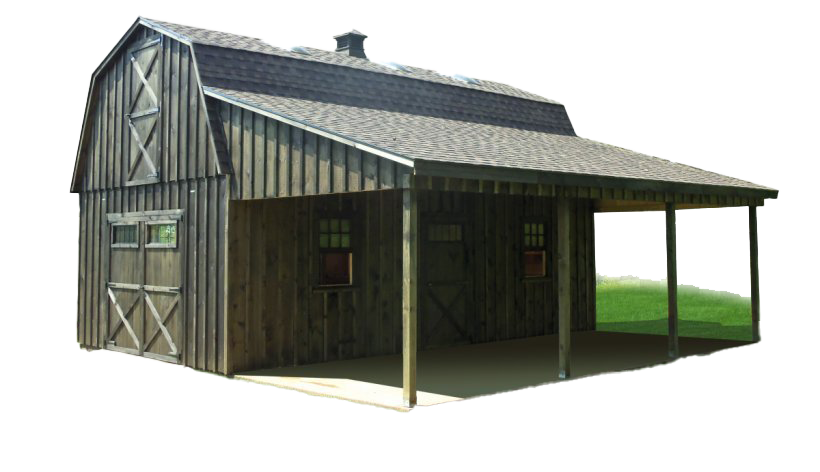 Farm House Barn PNG Image HD