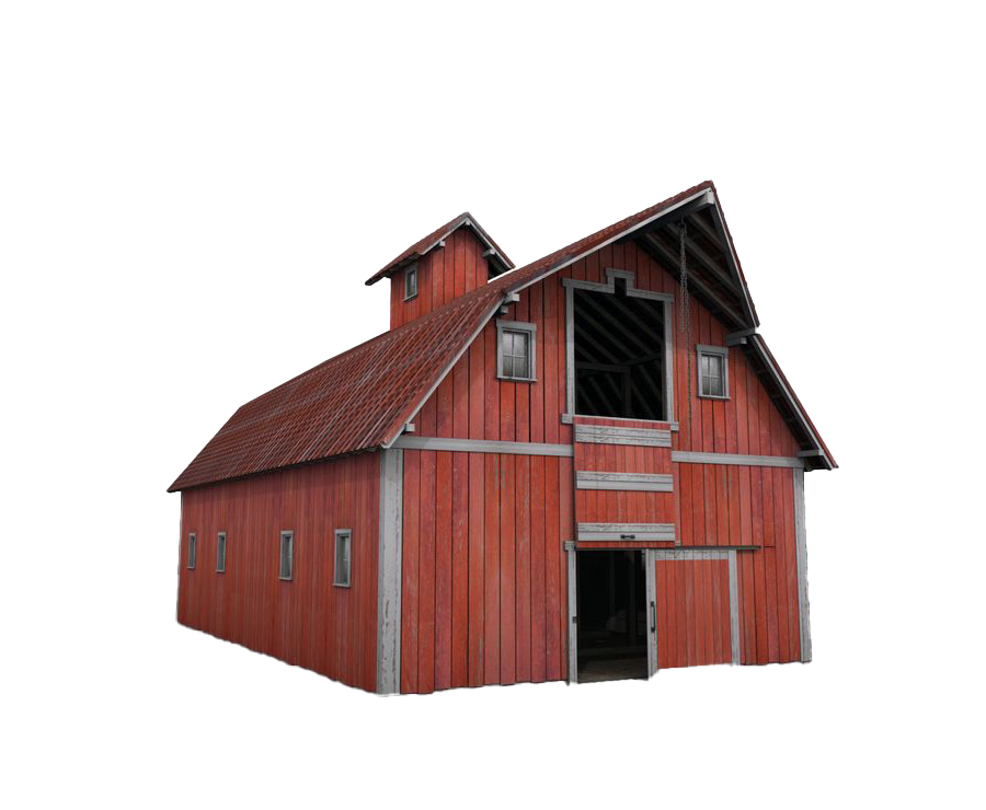 Farm House Barn PNG Images