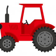 Imagen PNG de tractor de granja