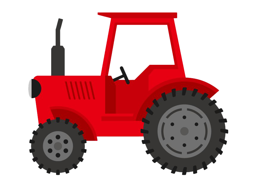 Farm Tractor PNG Image