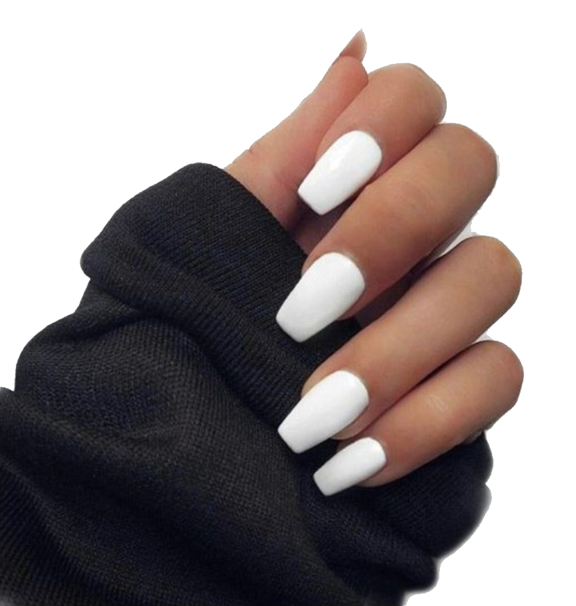 Fashionalble Acrylic Nails PNG Clipart