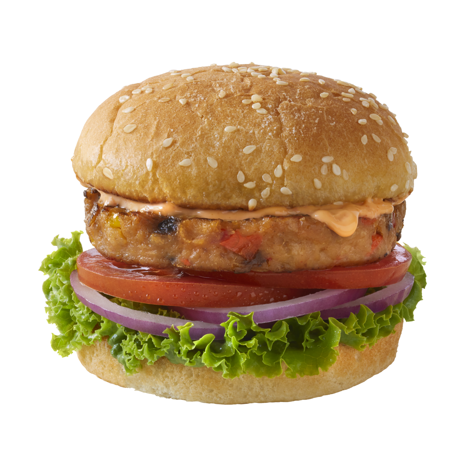 Fast Food Tofu Burger Transparent