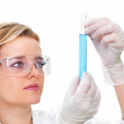 Female Chemist PNG Image