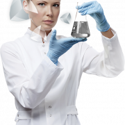 Female Chemist Transparent