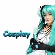 Personnage de cosplay féminin PNG