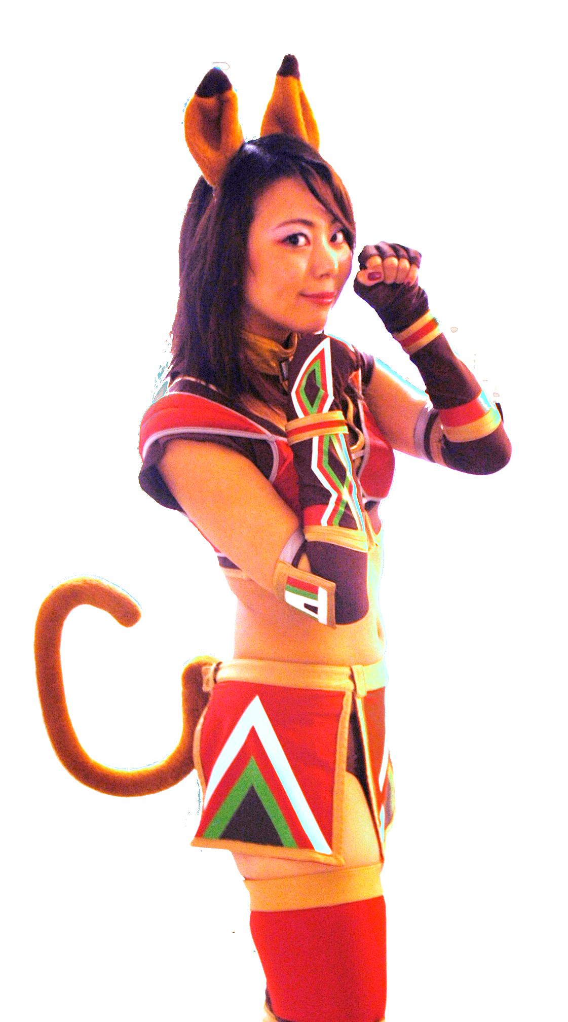 File PNG carattere cosplay femminile