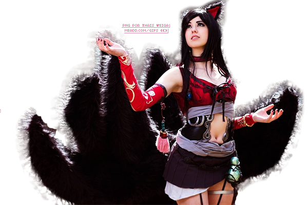 Female Cosplay Character Transparent