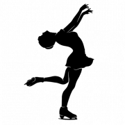 Figure Skating Silhouette PNG