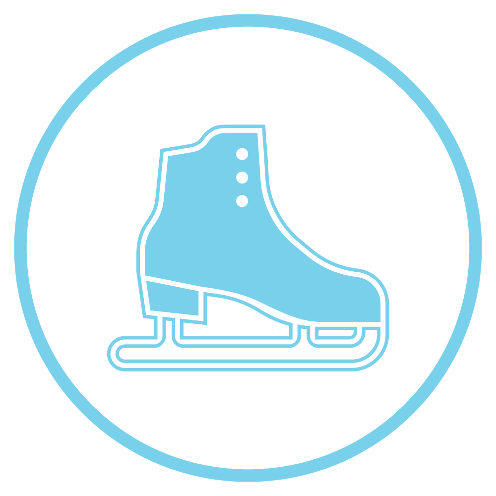 Figure Skating Skates PNG Image