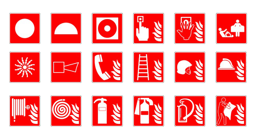 Fire Safety Logo PNG