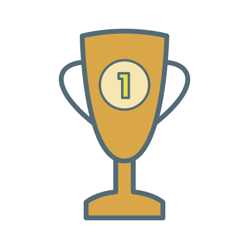 First Place Trophy PNG Image