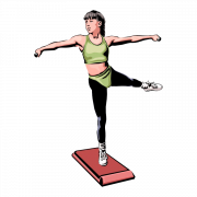 Fitness Aerobic PNG Free Image