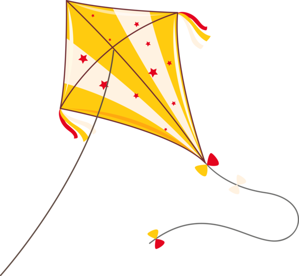 Flying Kite PNG Clipart