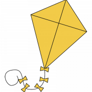 Flying Kite PNG High Quality Image