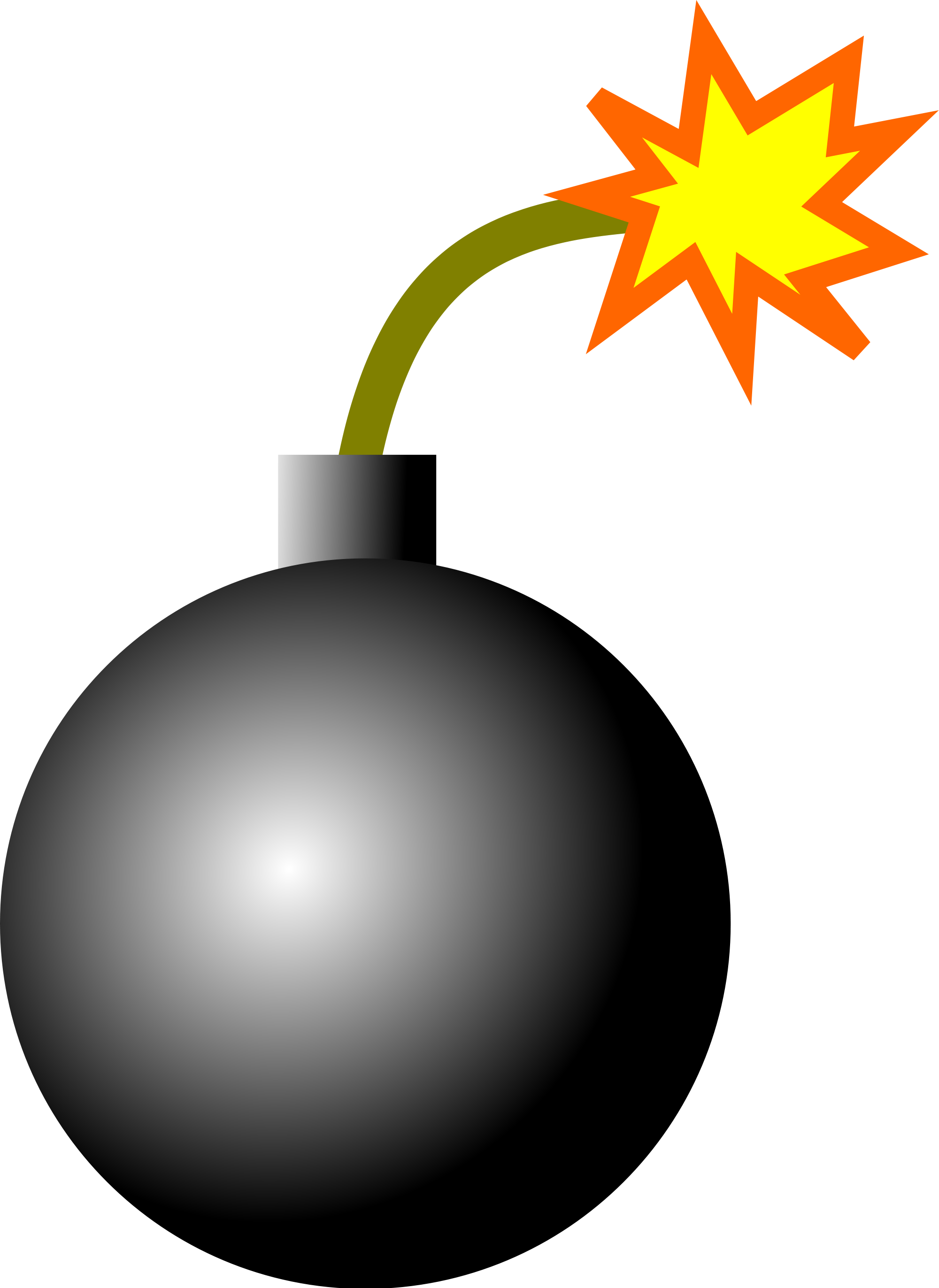 Fuse Bomb PNG Clipart