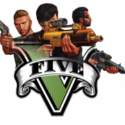 GTA V Logo PNG تنزيل مجاني