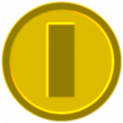 Game Gold Coin PNG Free Image