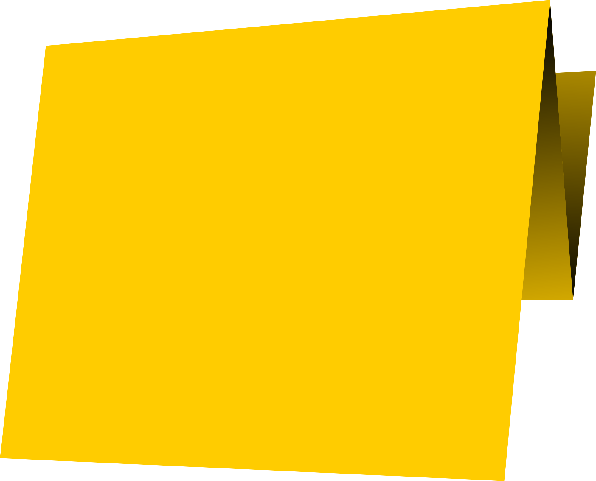 Gold Banner PNG Picture