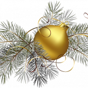Gold Christmas PNG Picture