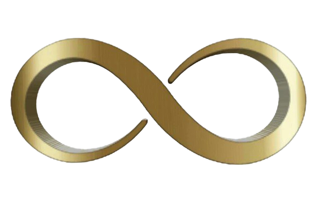 Gold Infinity PNG Clipart