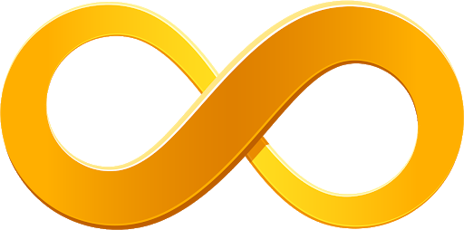 Gold Infinity PNG Download Image