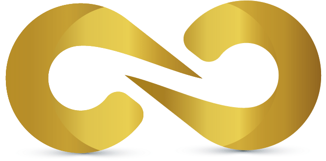 Gold Infinity PNG Free Image