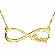Gold Infinity PNG HD Image