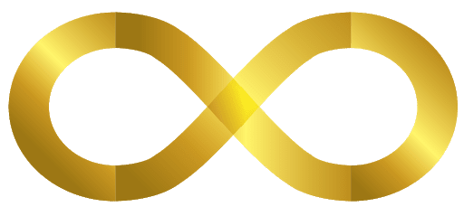 Gold Infinity PNG High Quality Image